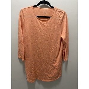 Purejill J Jill Pj Crew Neck Shirttail Tunic Size‎ Medium EUC